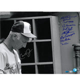 Cal Ripken Sr. 16x20 Signed by Multiple Orioles Including Cal Ripken Jr.